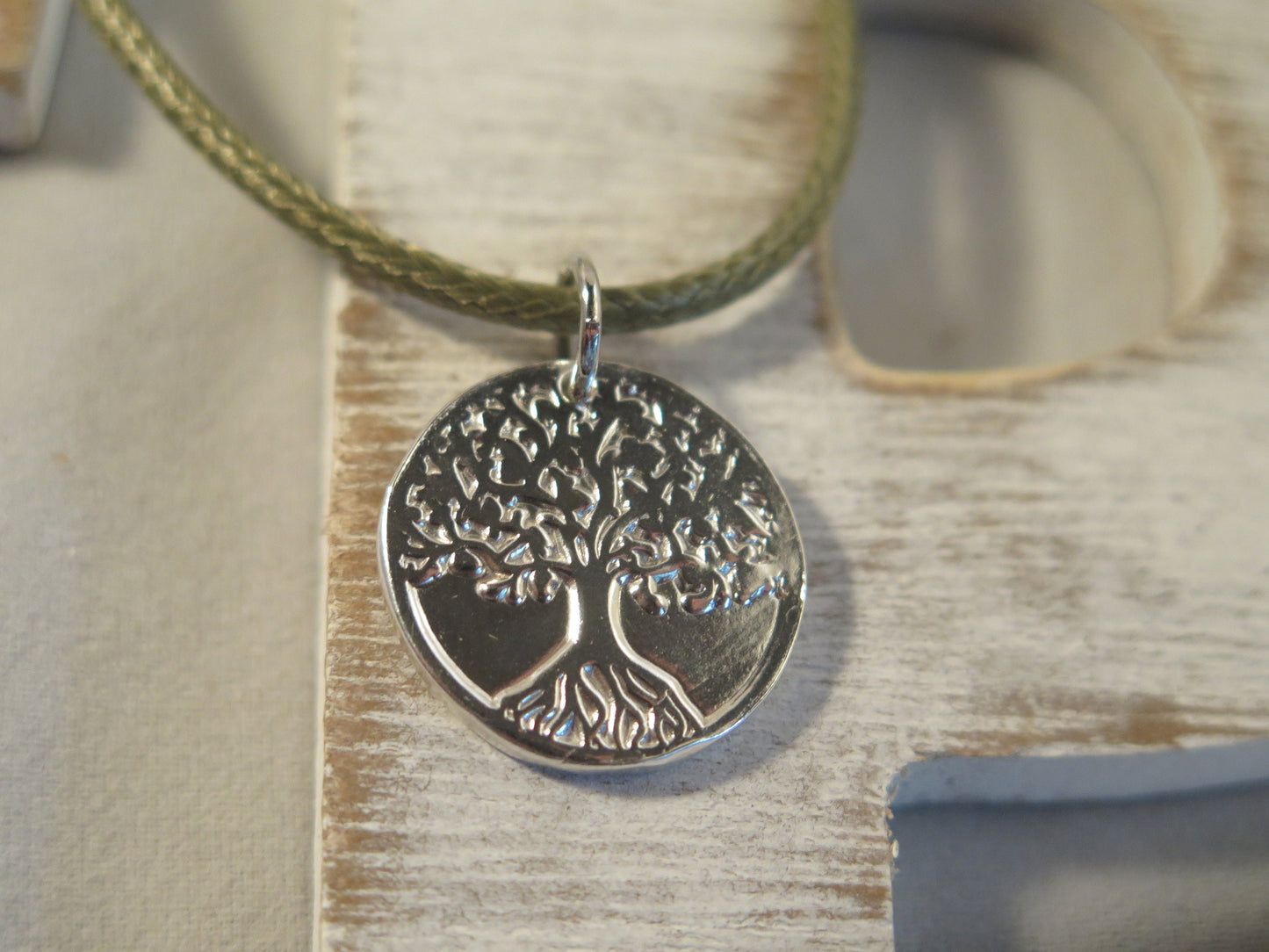 Handmade Pure Silver Tree of Life Necklace - Great Gift For Anyone