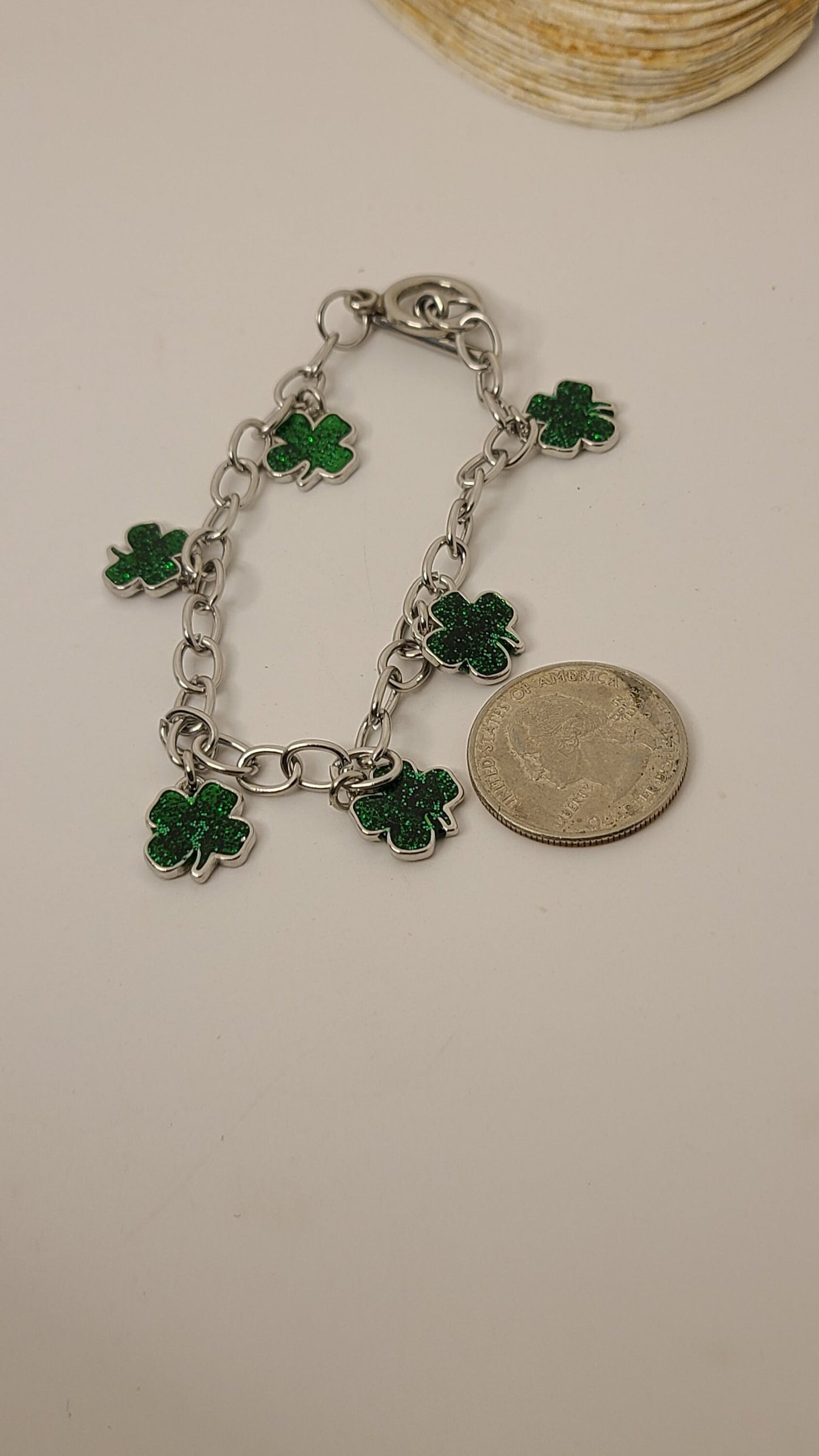4 Leaf Clover Charm Bracelet