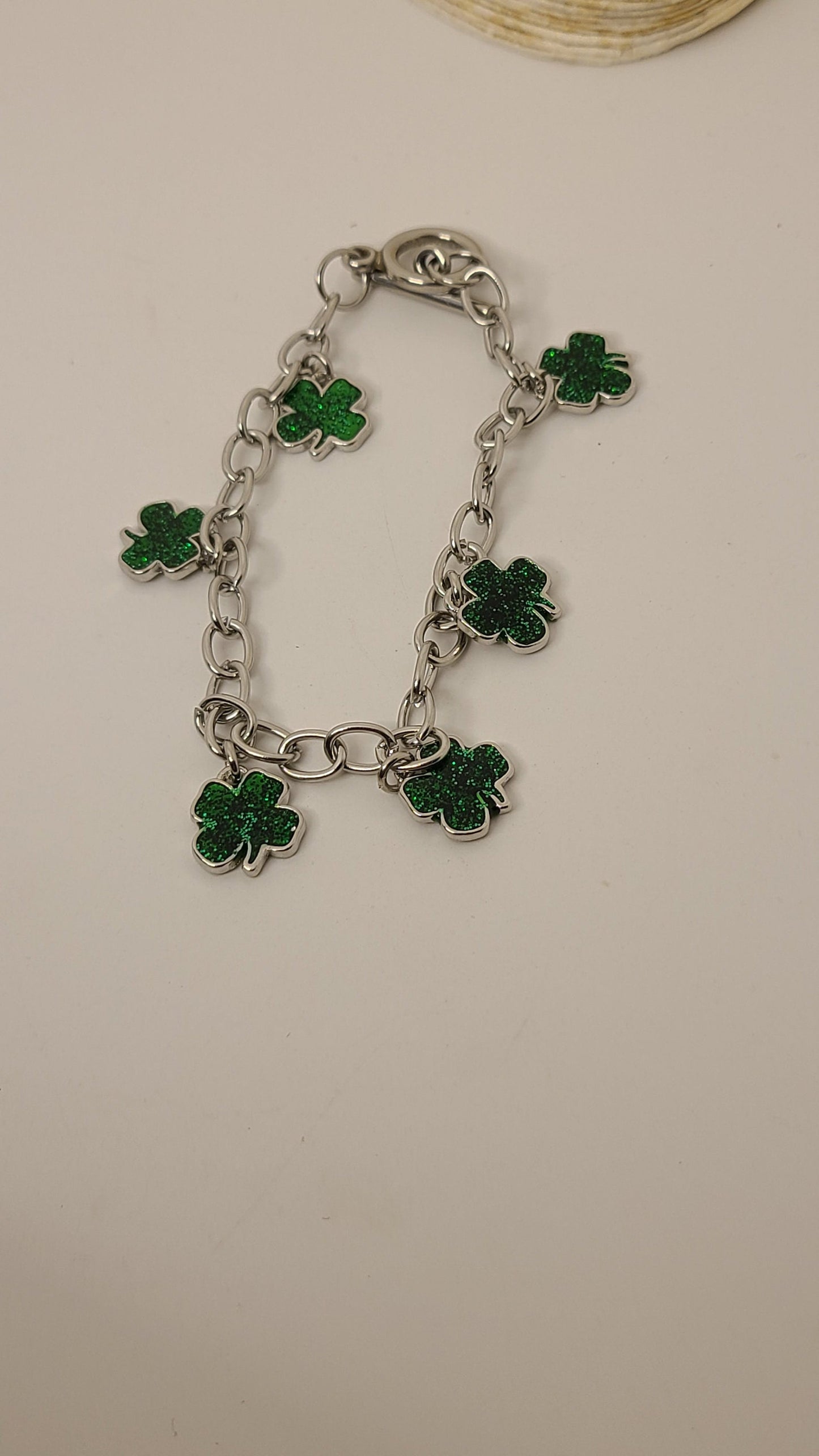 4 Leaf Clover Charm Bracelet