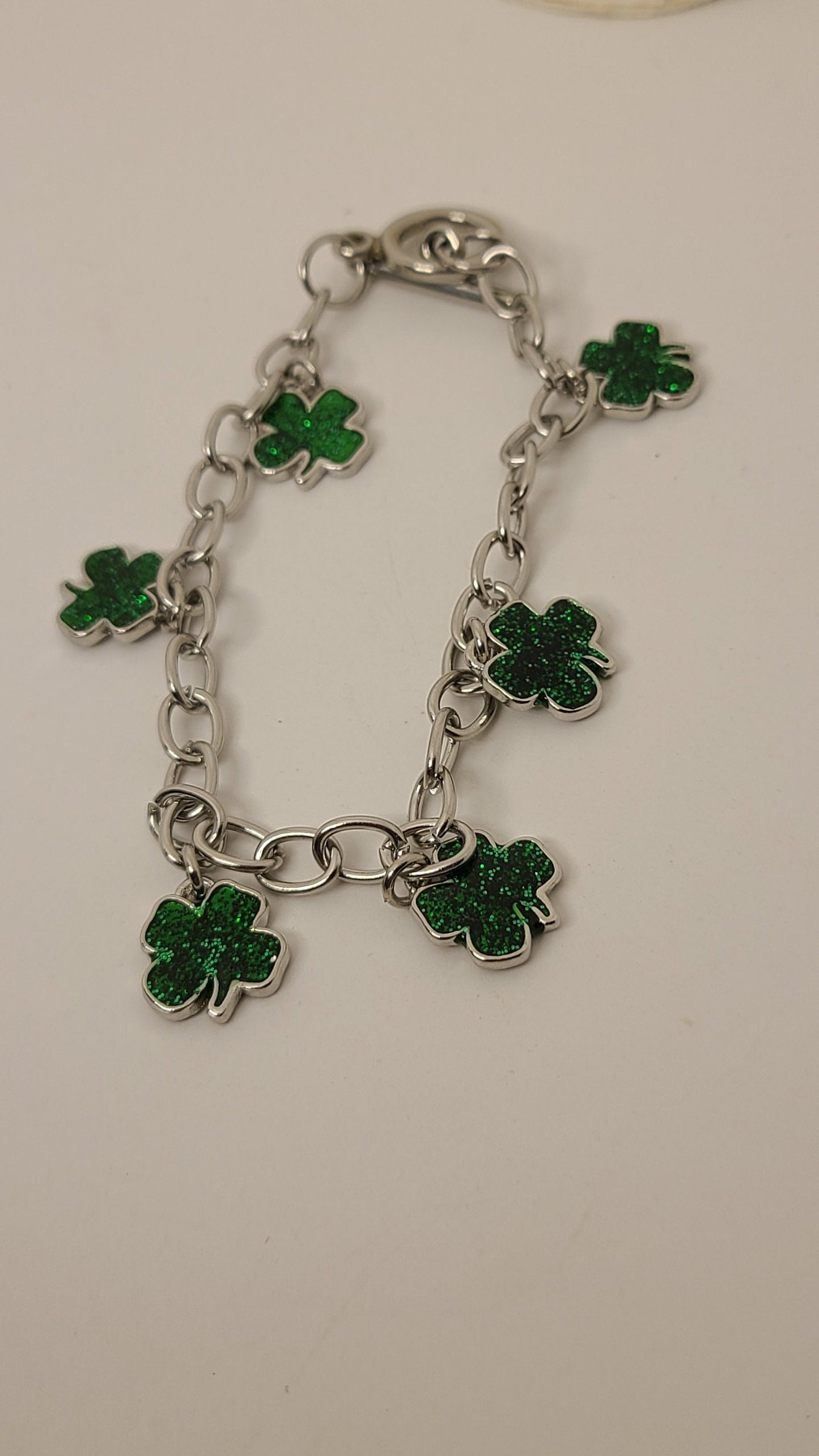4 Leaf Clover Charm Bracelet