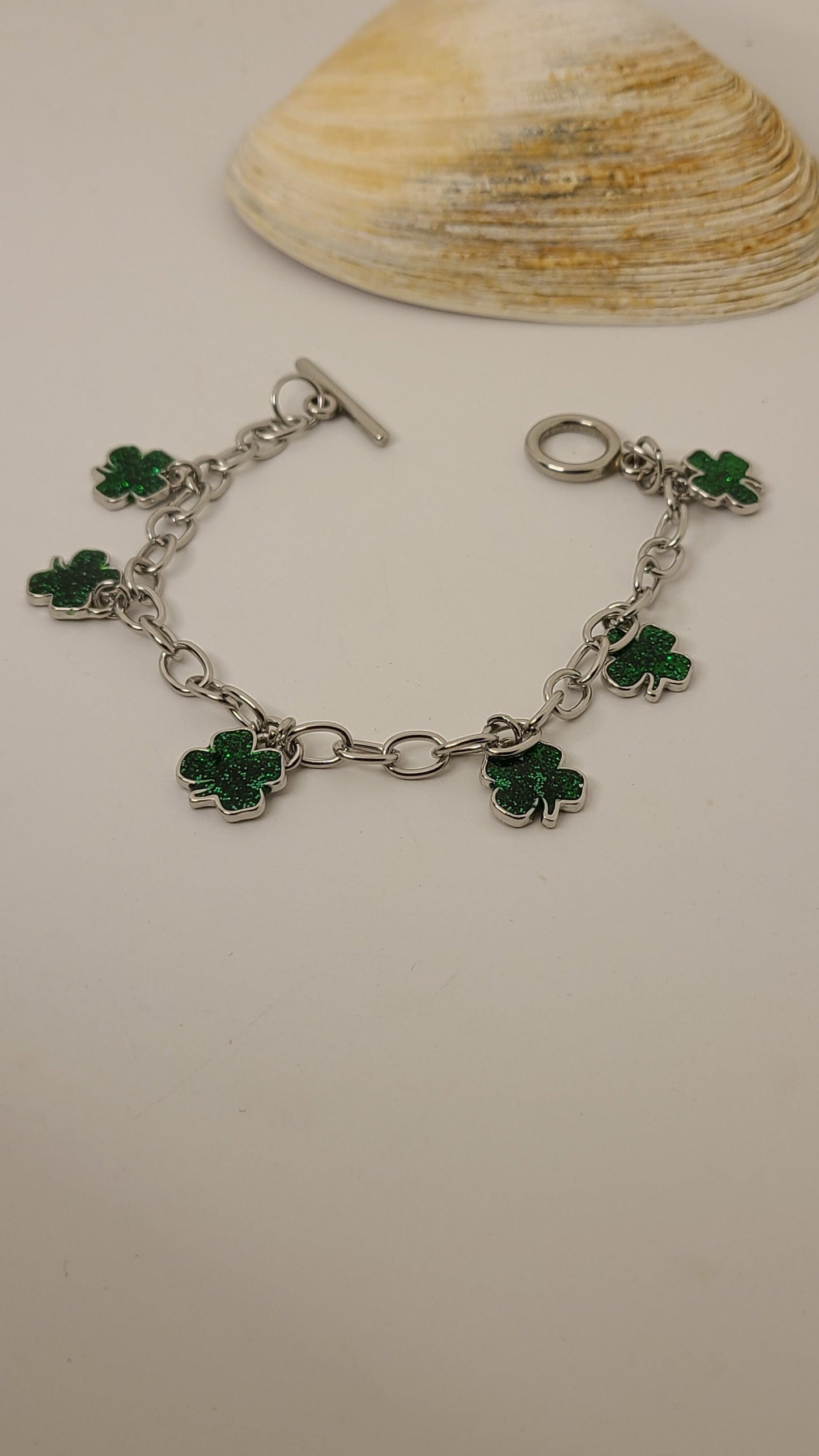 4 Leaf Clover Charm Bracelet