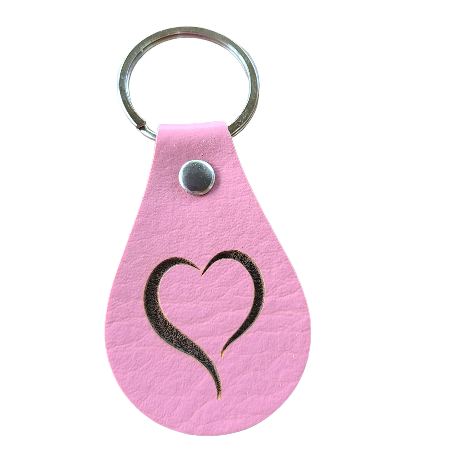 Handmade Leather Keychains - With Graphics - Great Gift