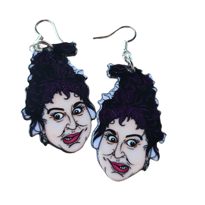 Handmade Sanderson Sisters Earrings - Halloween - Great Gift