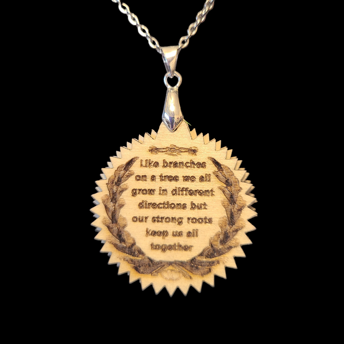 Handmade Wooden Tree Of Life Necklace - Great Gift For Anyone