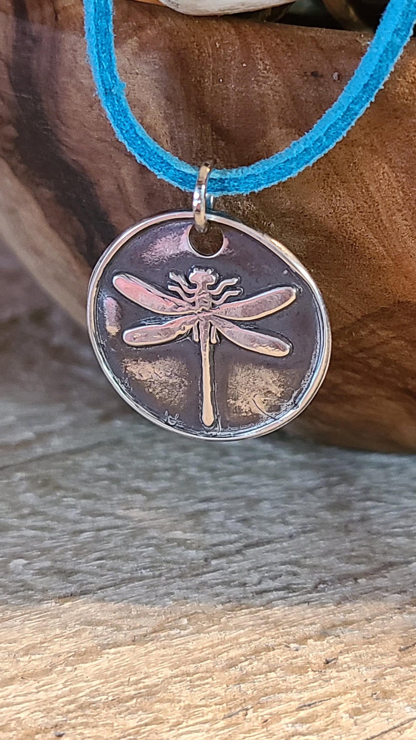 Silver Dragonfly Necklace - Great Gifts for Anyone - Made in USA