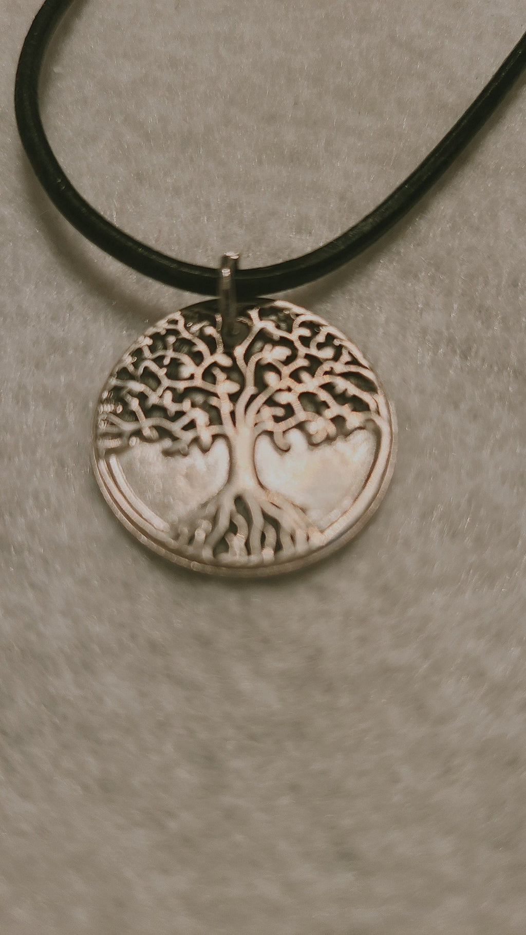 Handmade Pure Silver Tree of Life Necklace - Great Gift For Anyone