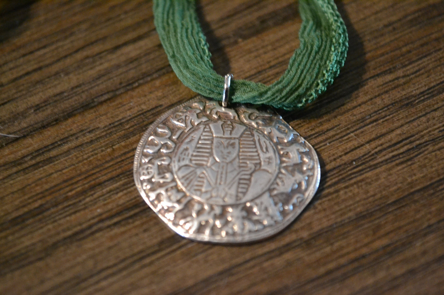 Egyptian Medallion Sterling Silver