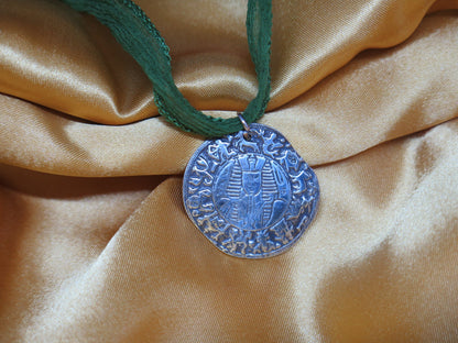 Egyptian Medallion Sterling Silver