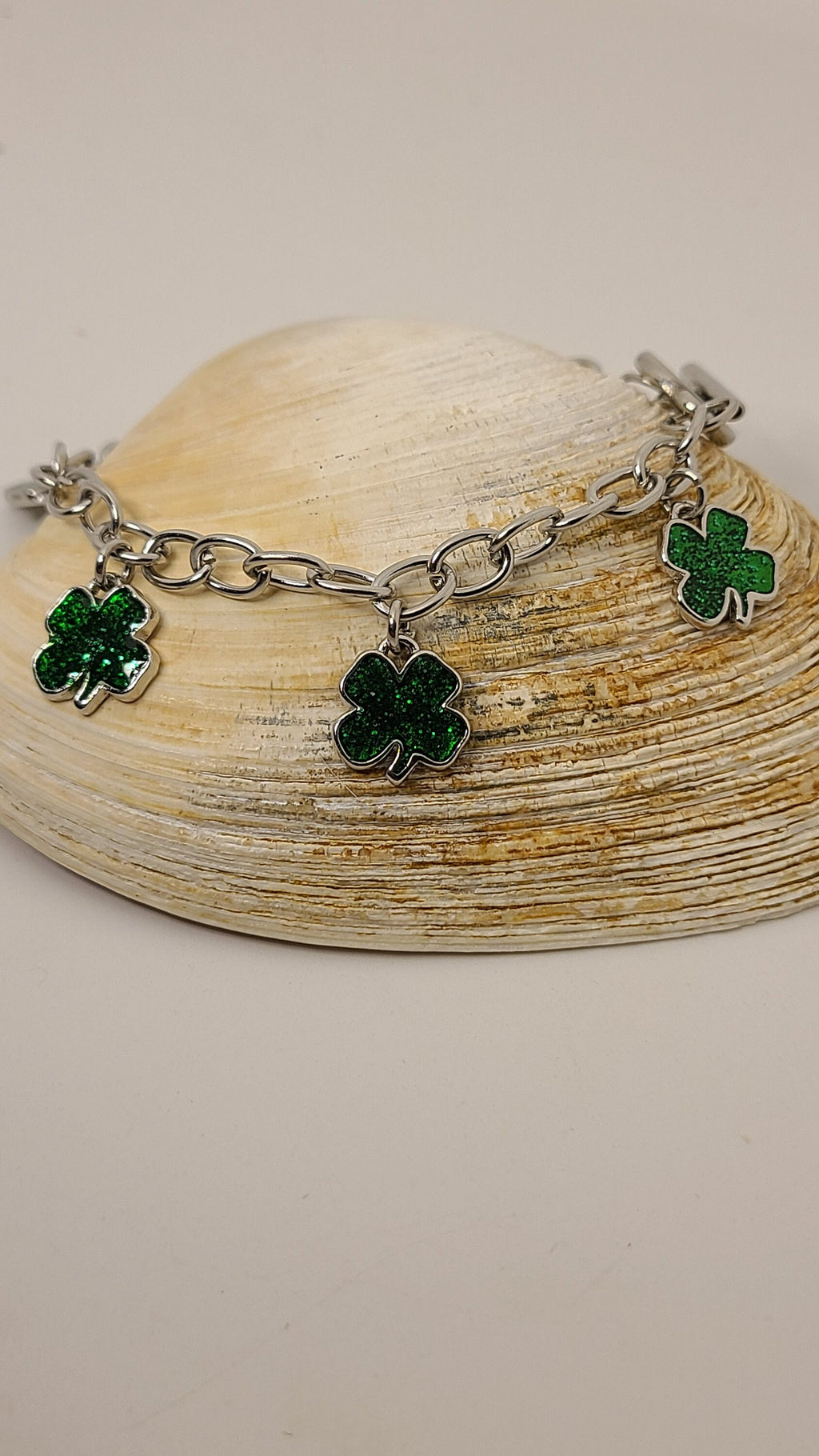 4 Leaf Clover Charm Bracelet