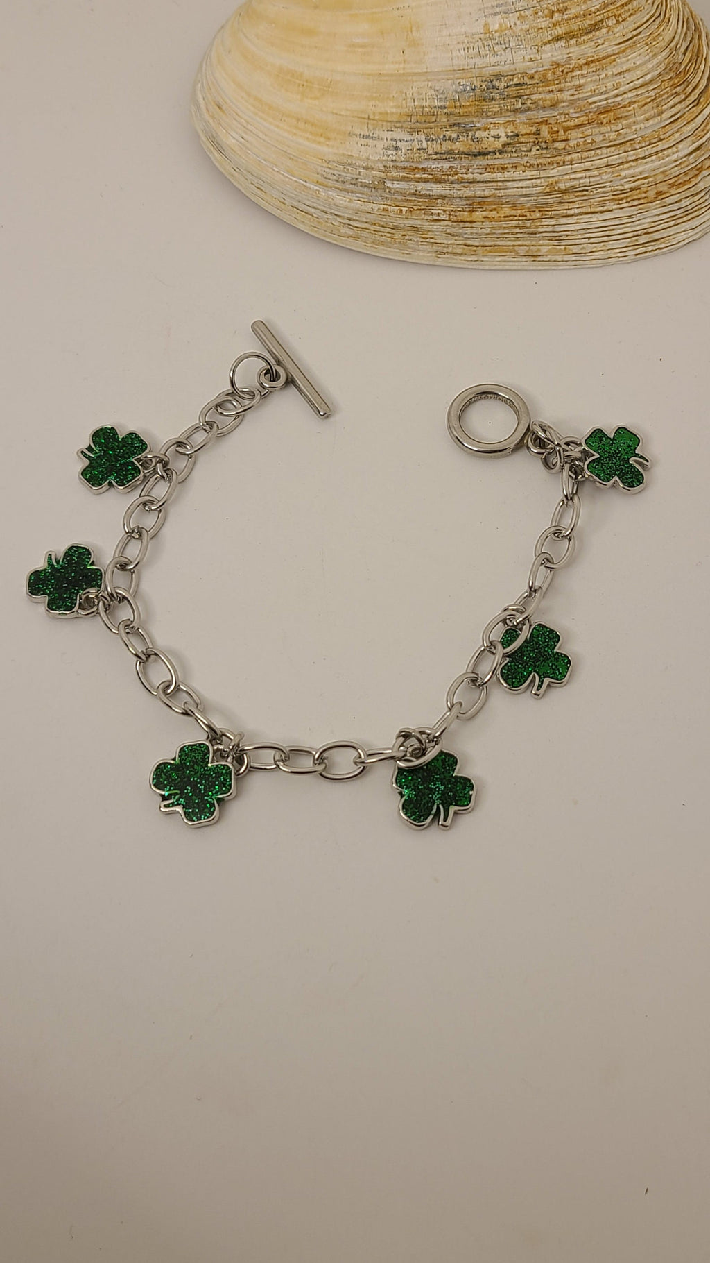 4 Leaf Clover Charm Bracelet