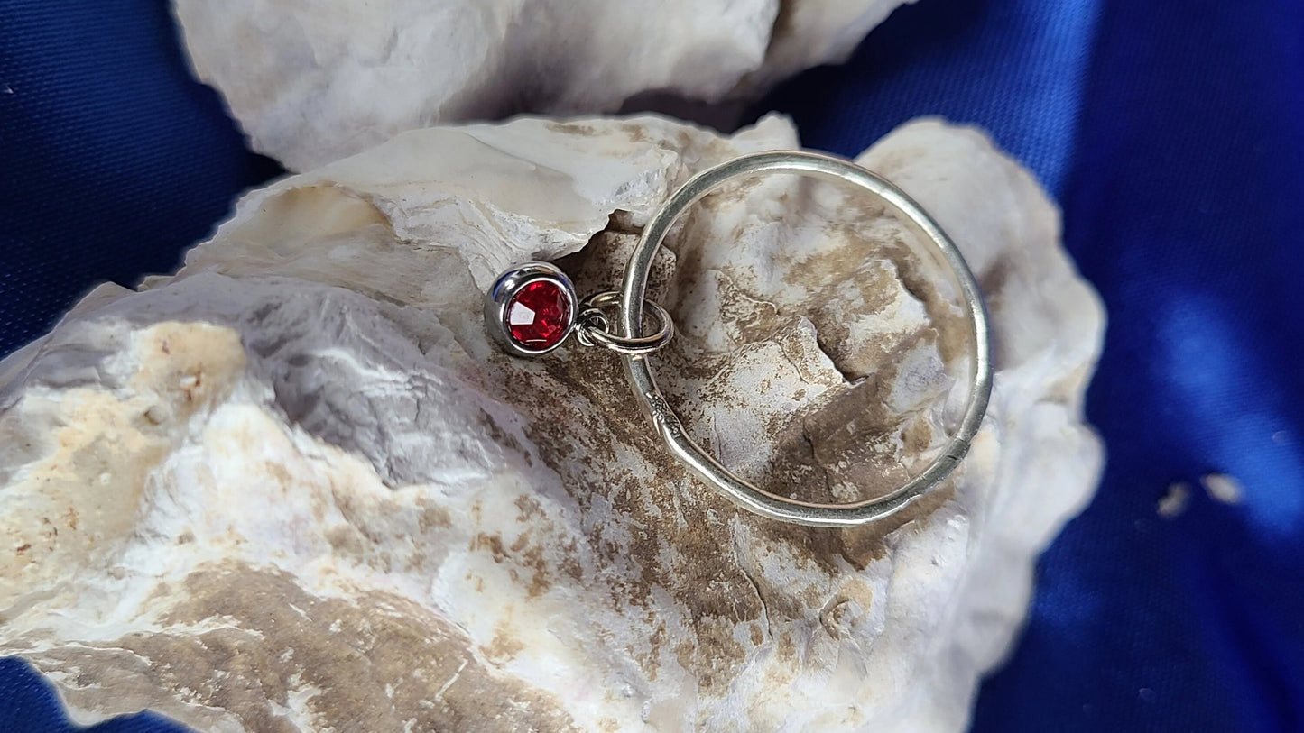 Handmade Sterling Silver Thumb Rings Size 12