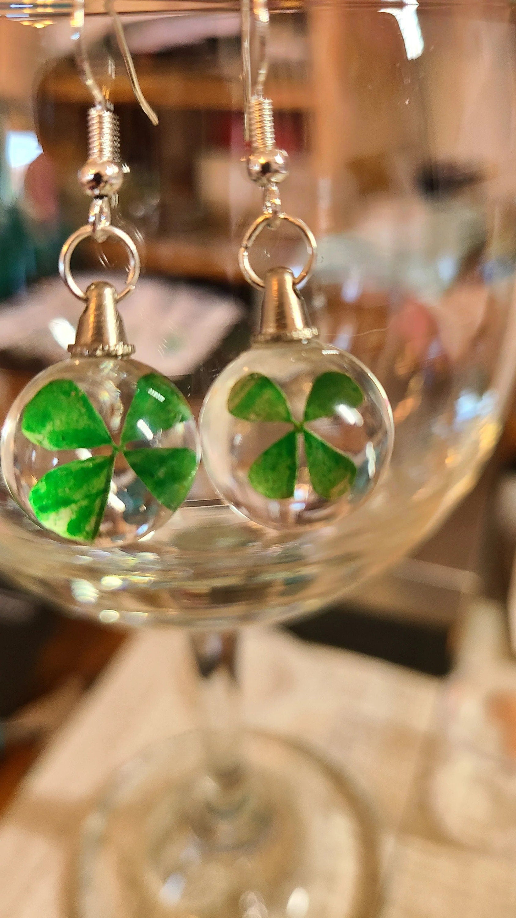 Handmade St.Patricks Day Earrings 2 Great Gift