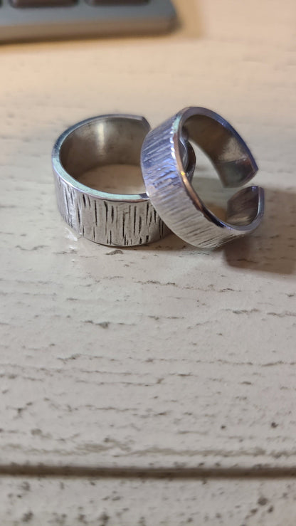 Adjustable Aluminum Ring - Made in USA - Great for 10th Anniversary