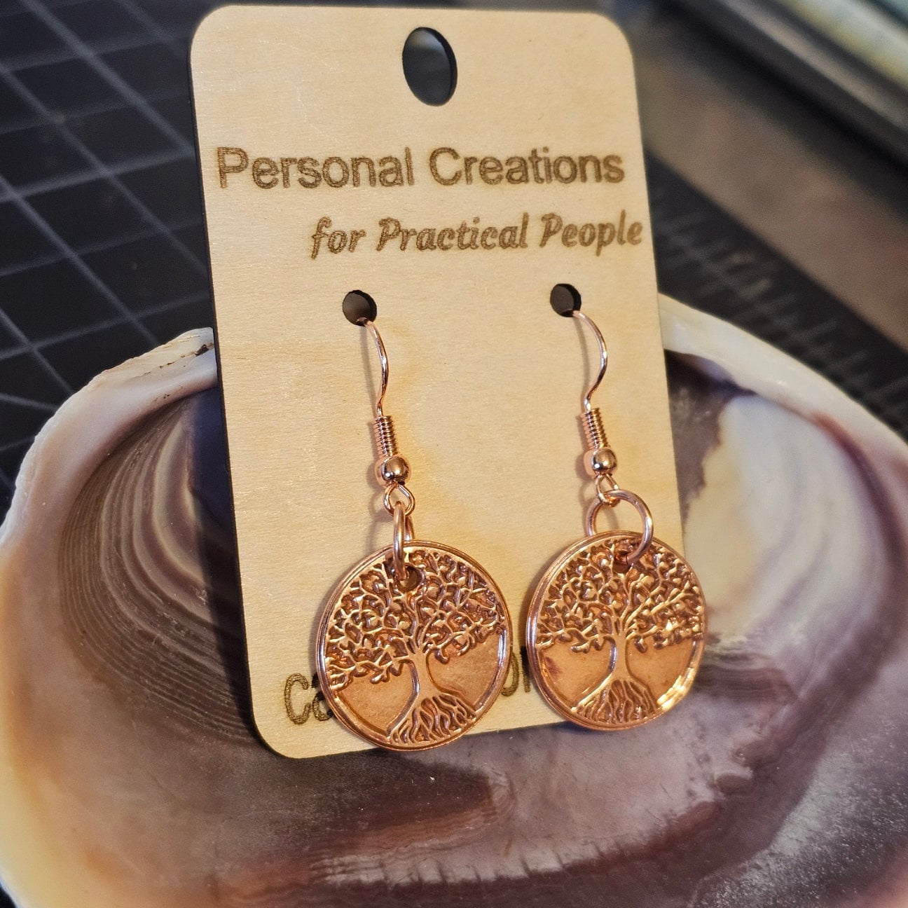 Handcrafted Copper Tree of Life Earrings: A Thoughtful Gift