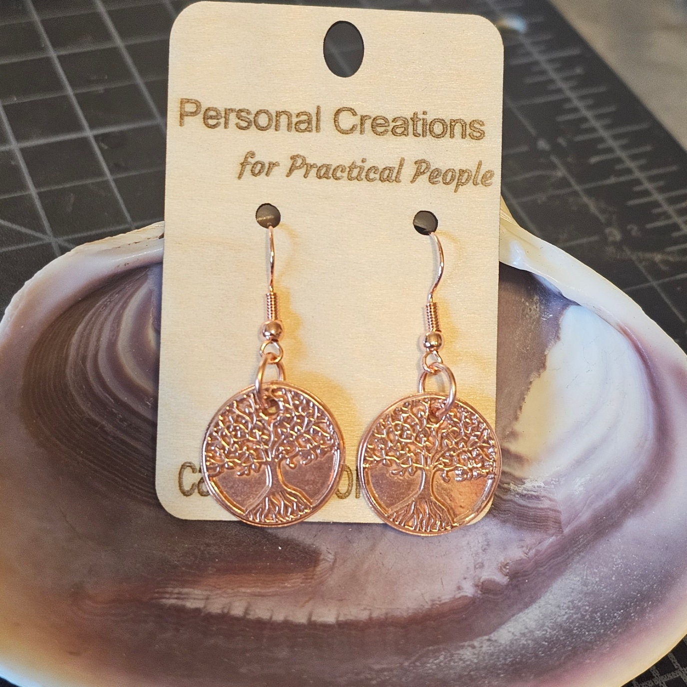 Handcrafted Copper Tree of Life Earrings: A Thoughtful Gift