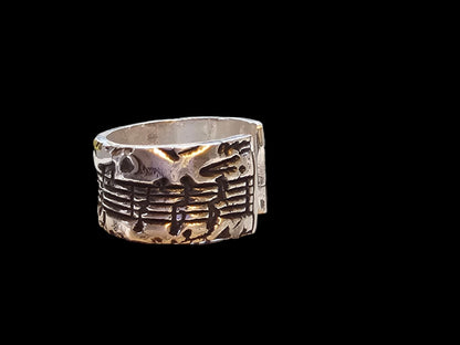 Sheet Music Ring - Stylish and Great Gift for Musicians or Choir Member