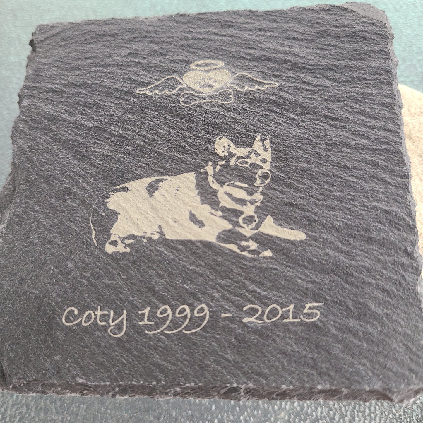 Handmade Pet Memorial Coasters