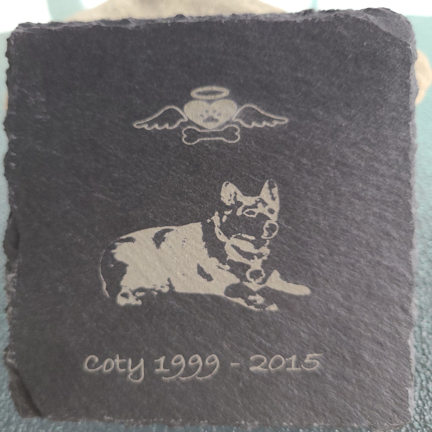 Handmade Pet Memorial Coasters