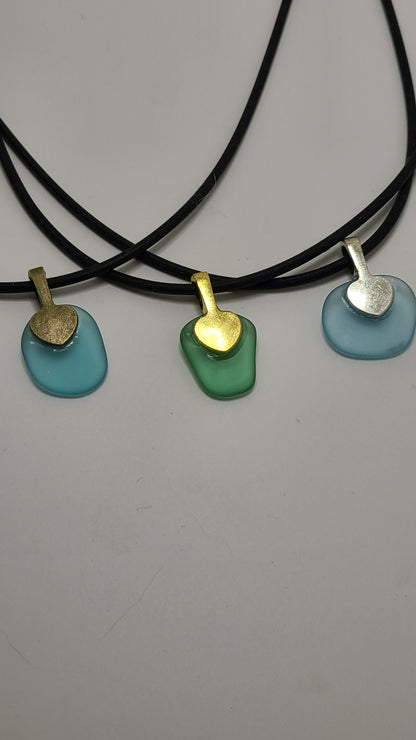 Handmade Sea Glass Fun Necklace Made in USA Gifts for Him or Her