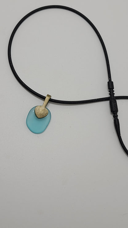 Handmade Sea Glass Fun Necklace Made in USA Gifts for Him or Her