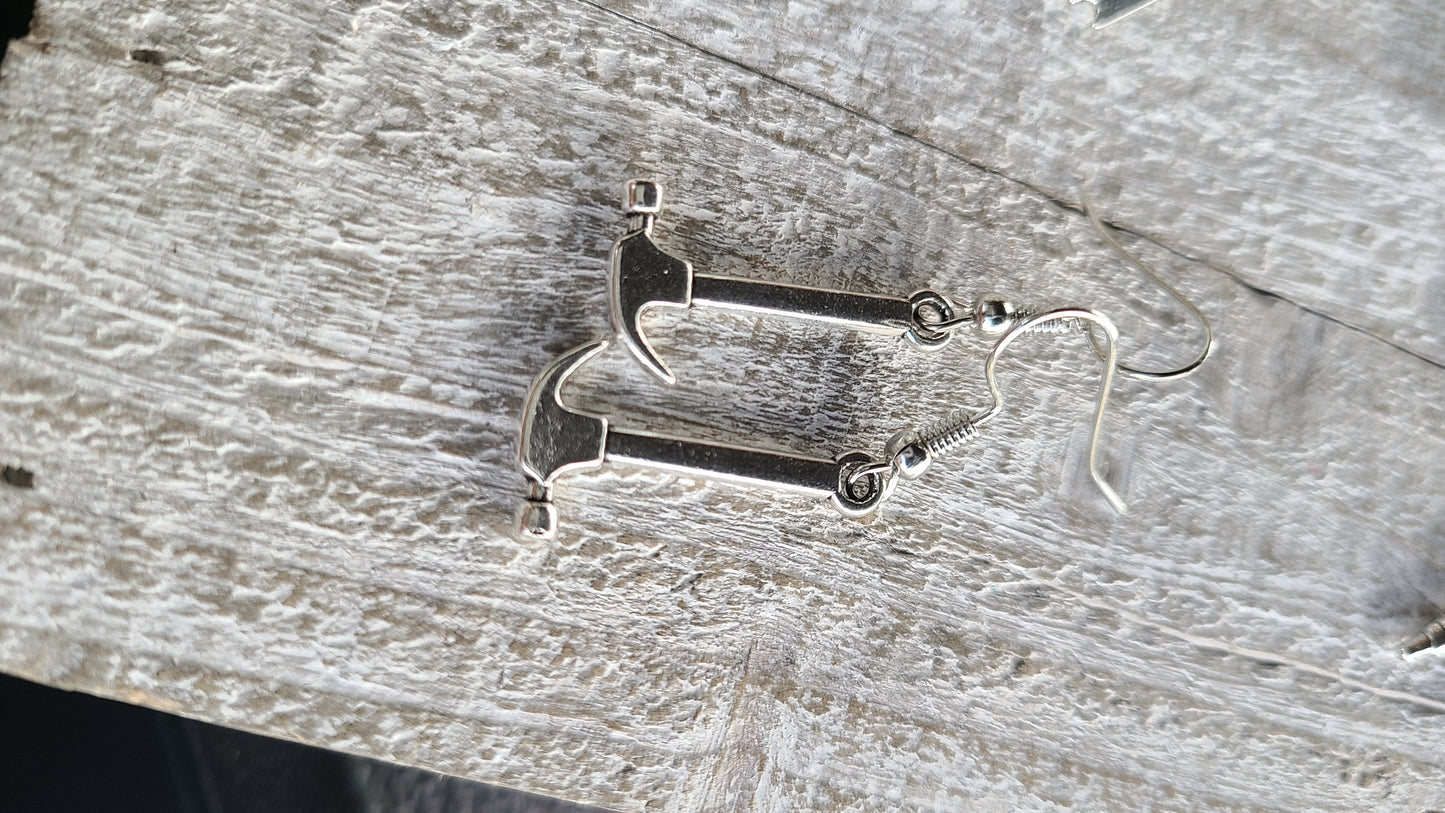 Handmade Toolbox Earrings Made in USA Great Gift for Her DIY Woman