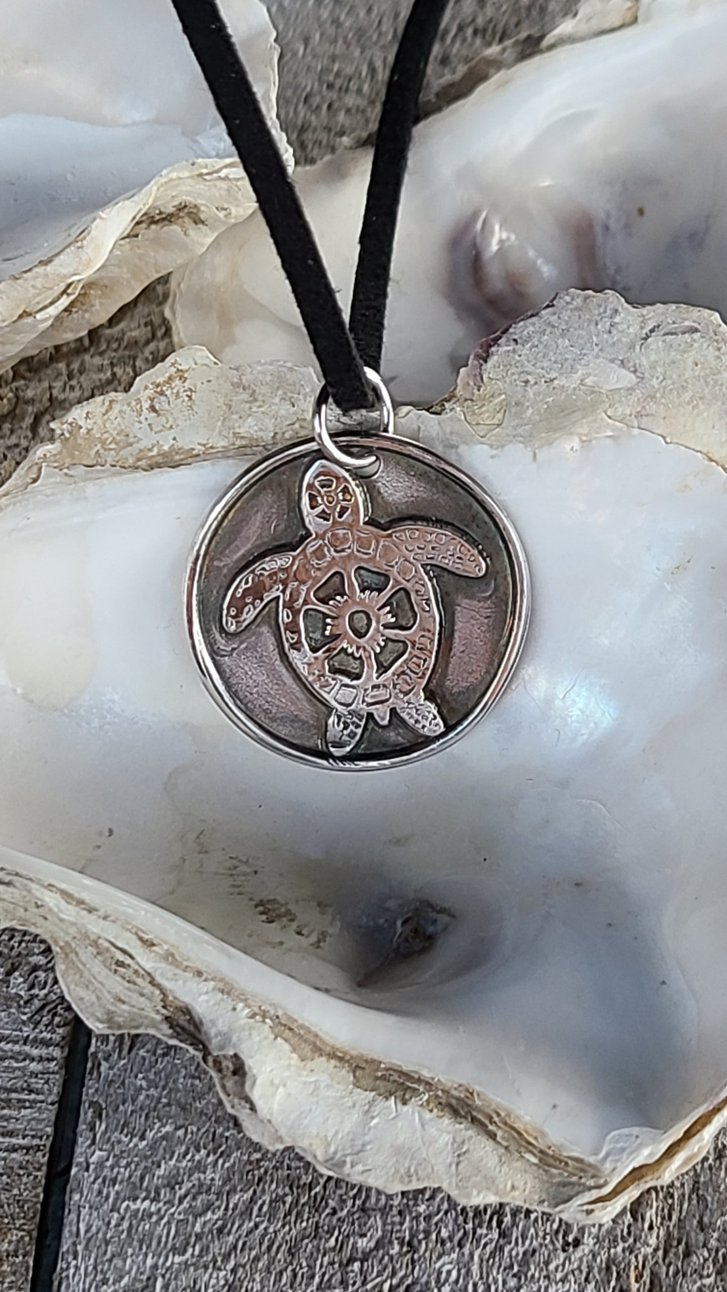 Handmade Pure Silver Turtle Medallions Too Great Gift Made in USA