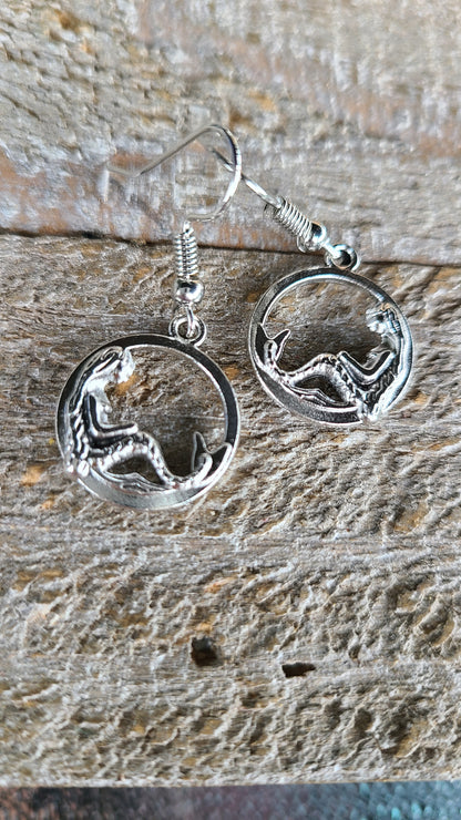 Handmade Relaxing Mermaid Earrings