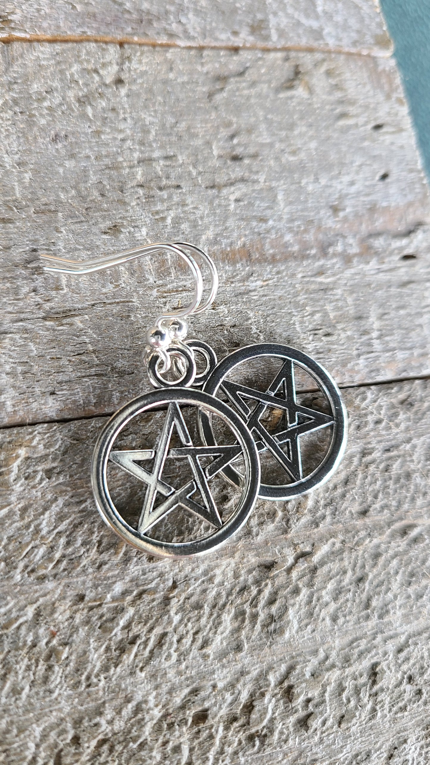 Handmade Pentagram Earrings