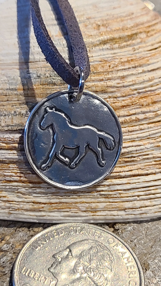 Handmade Pure Silver Horse Great Gift Made in USA