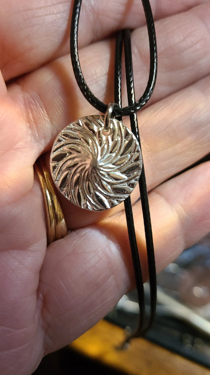 Handmade Pure Silver Sunburst Great Gift Made in USA