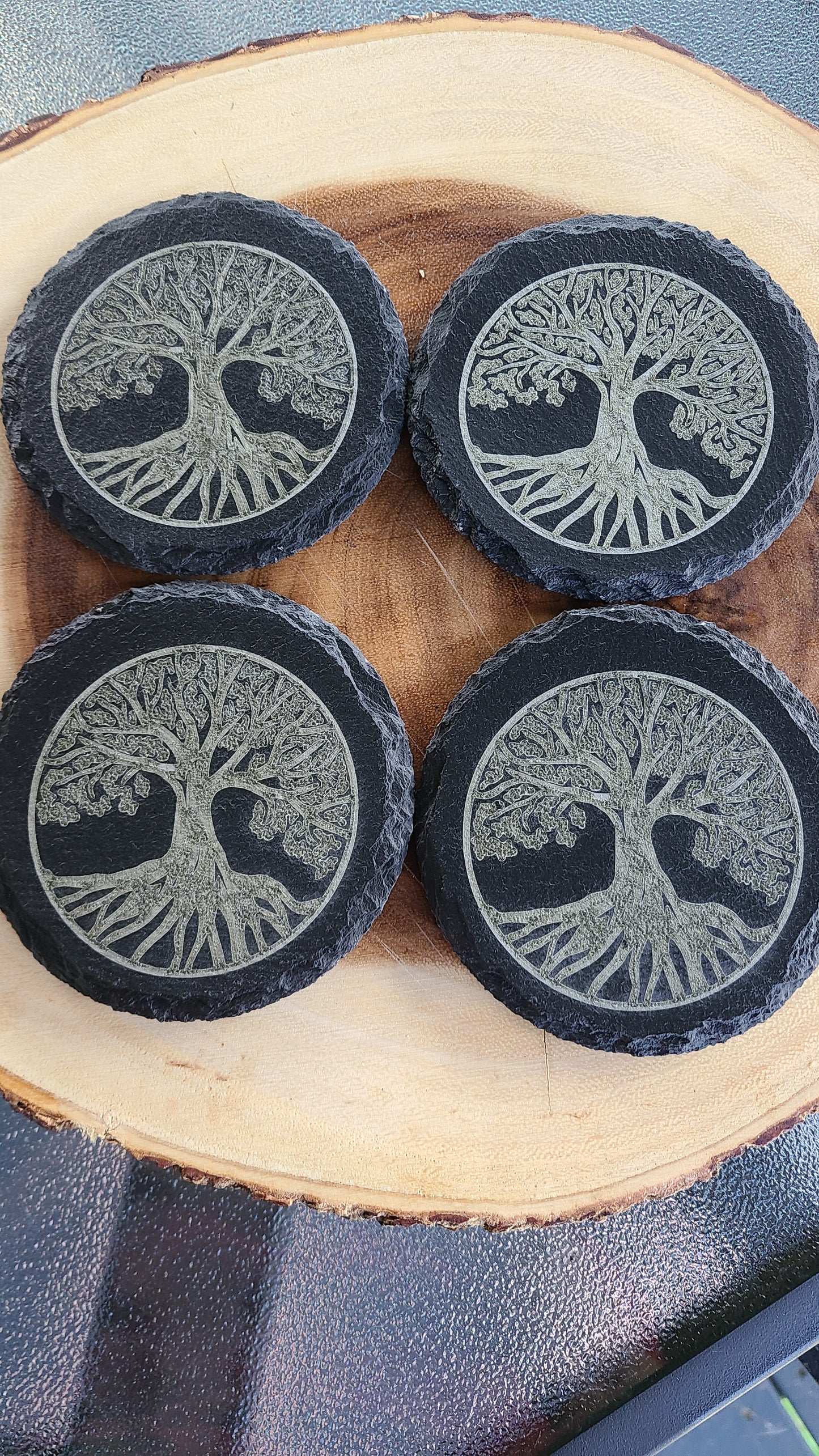 Handmade Coasters - Tree of Life