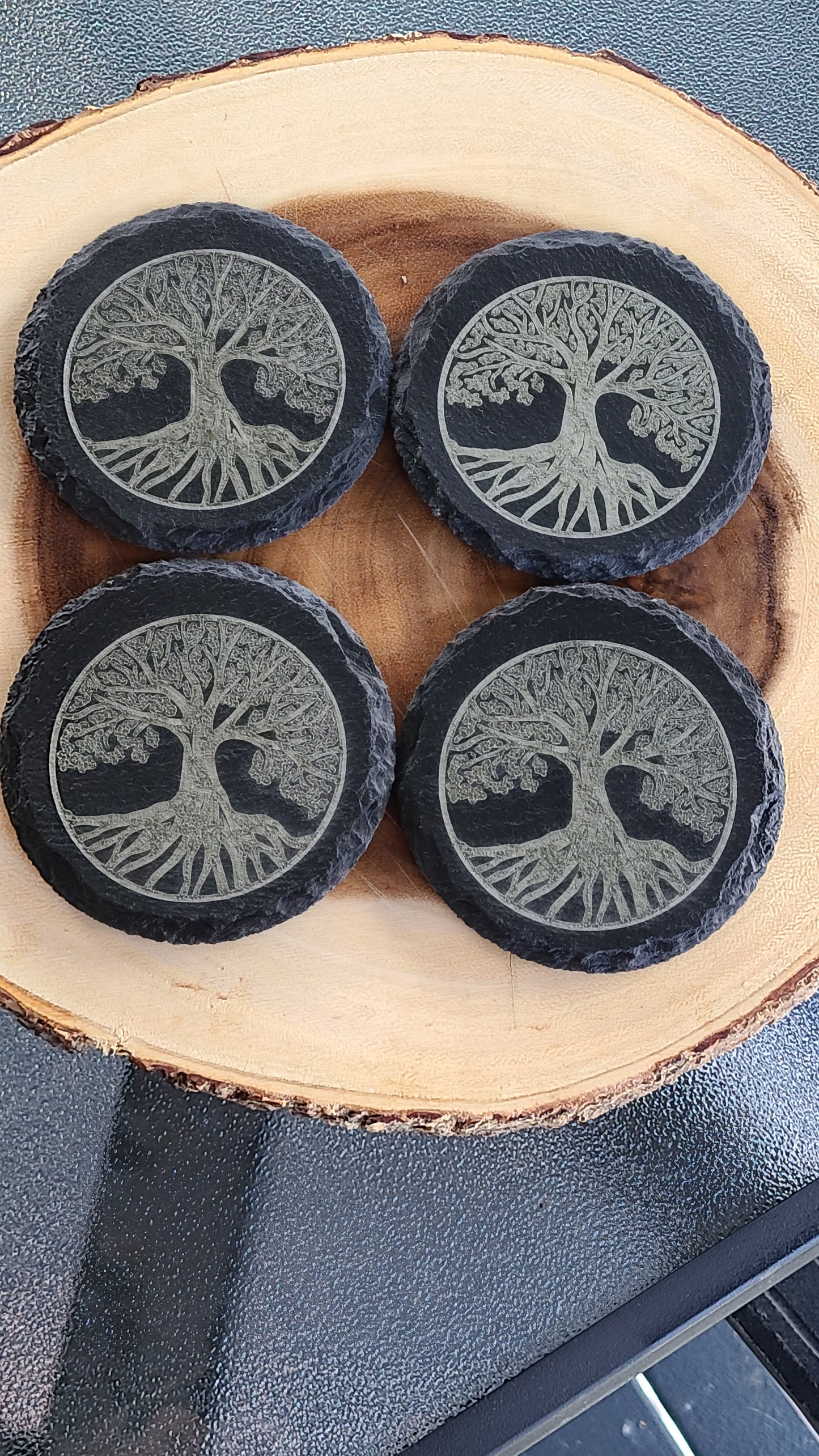 Handmade Coasters - Tree of Life