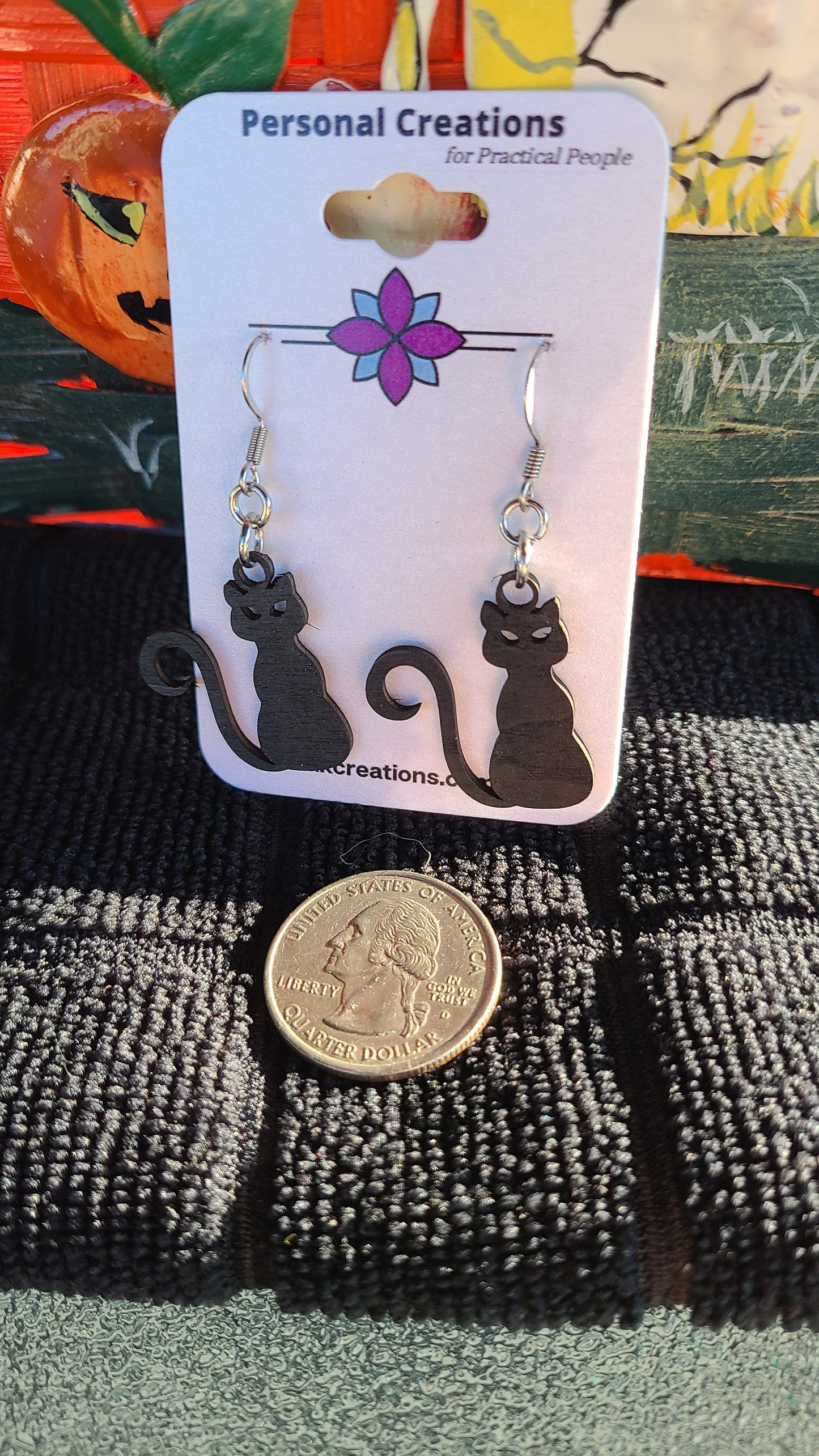 Handmade Halloween Earrings - Great Gift