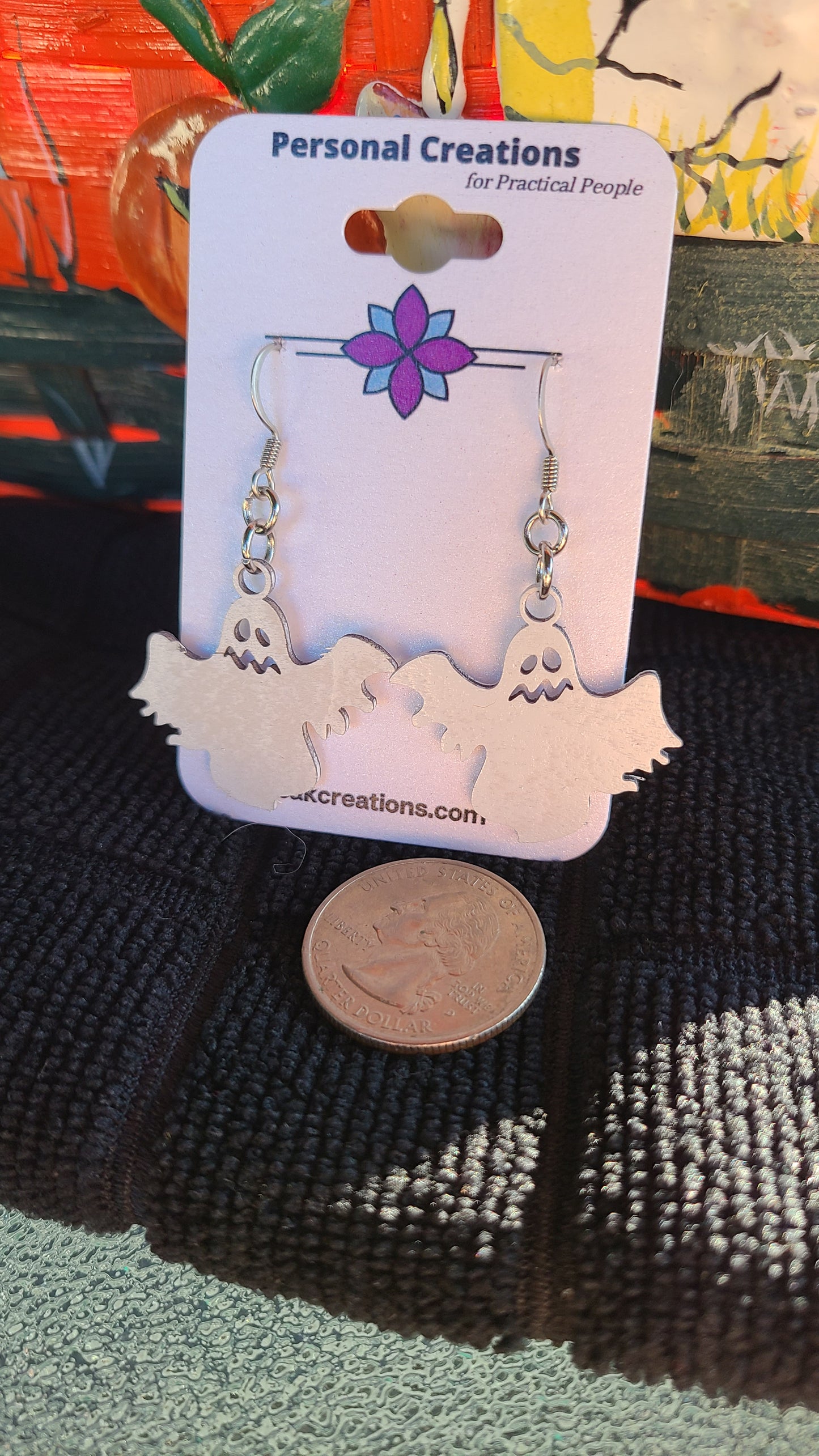 Handmade Halloween Earrings - Great Gift