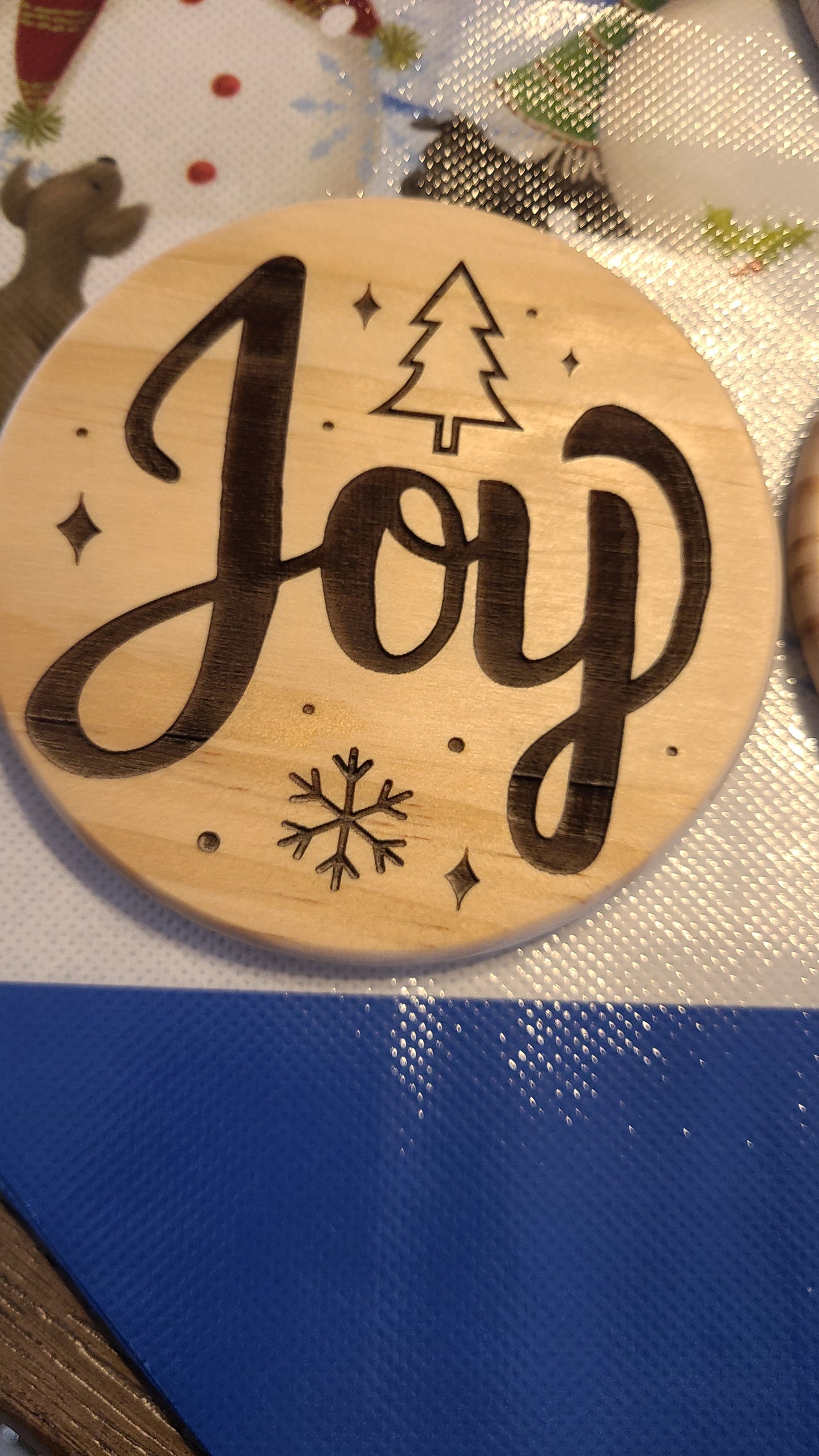 Handmade Holiday Coasters 2 - Great Gift