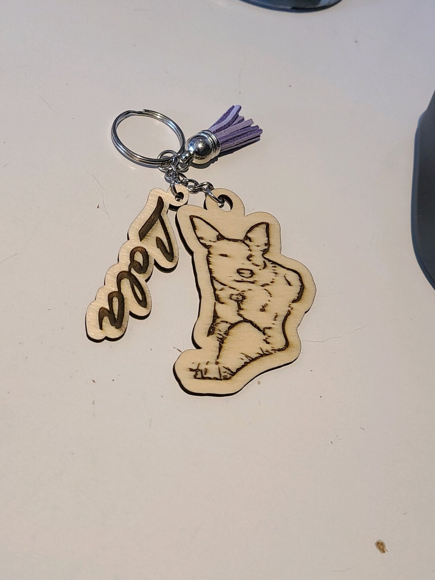 Handmade Custom Pet Keychains  Great Gift Made in USA