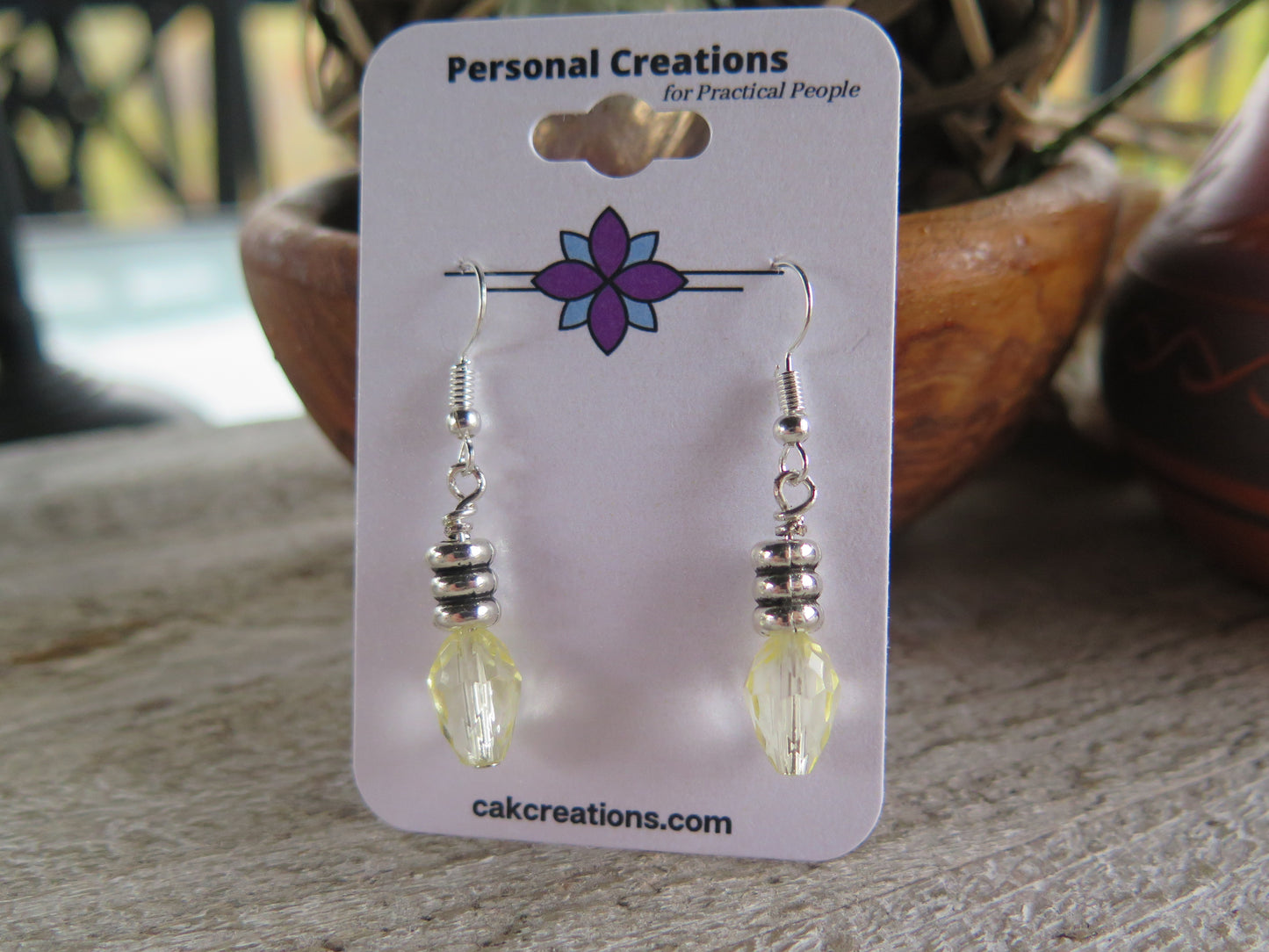 Handmade Christmas Lights Earrings Great for Gift Giving on Holidays