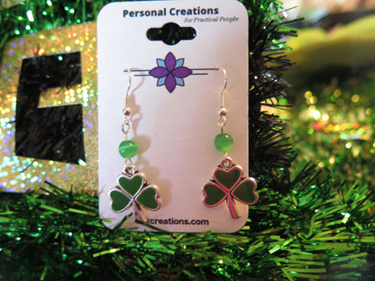 Handmade Lucky Irish Earrings