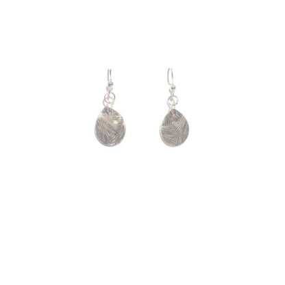 Handmade Pure Silver Patina Earrings Great Gift for Her